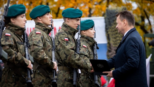Ponad półtora tysiąca podchorążych złożyło w Warszawie przysięgę wojskową.