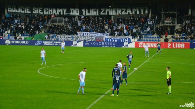 Podział punktów w meczu na szczycie piłkarskiej drugiej ligi. W Kołobrzegu Kotwica zremisowała z KKS Kalisz.