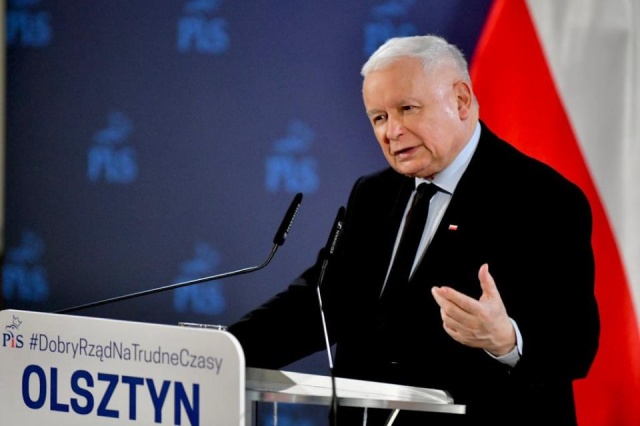 Kryzys światowy, który dotknął również Polskę, jest do przełamania - stwierdził prezes Prawa i Sprawiedliwości Jarosław Kaczyński w Olsztynie.