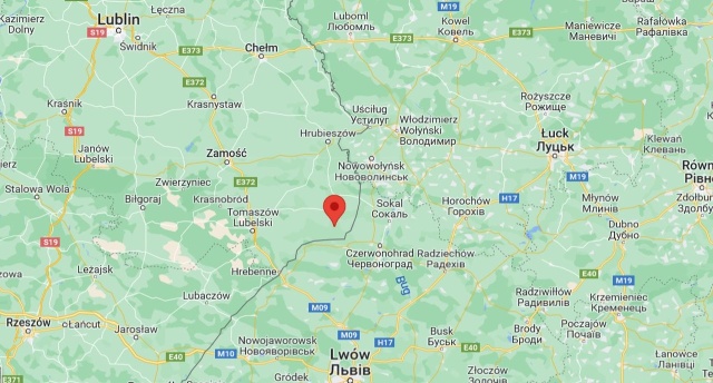 Właściciel terenu, na którym znajduje się suszarnia zbóż w Przewodowie, pozwolił dziennikarzom wejść na obszar, na którym w wyniku eksplozji zginęli dwaj mężczyźni - traktorzysta i kierownik magazynu zbóż.