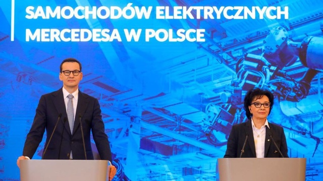 W Jaworze na Dolnym Śląsku niemiecki koncern Mercedes zbuduje fabrykę elektrycznych samochodów dostawczych.