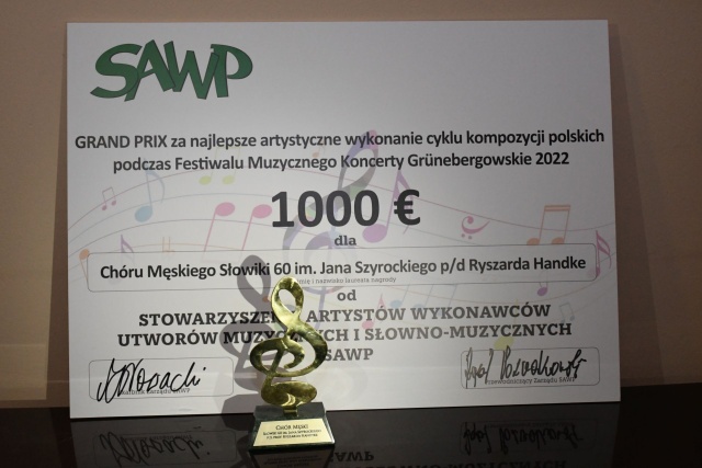 Owacjami na stojąco i bisem zakończył się wczoraj Festiwal Muzyczny Koncerty Grnebergowskie 2022.