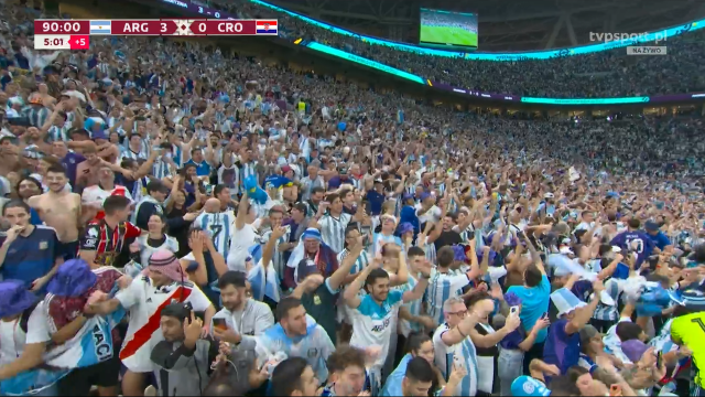 Reprezentacja Argentyny pokonała Chorwację 3:0 (2:0) w pierwszym półfinale mistrzostw świata w piłce nożnej rozgrywanych w Katarze.