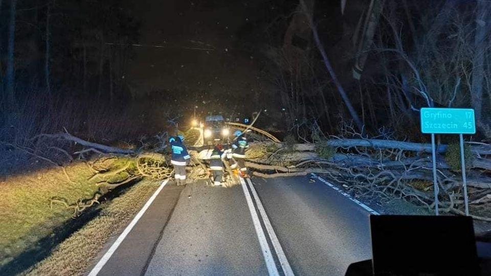 Fot. Facebook Wypadki i pożary w Zachodniopomorskim