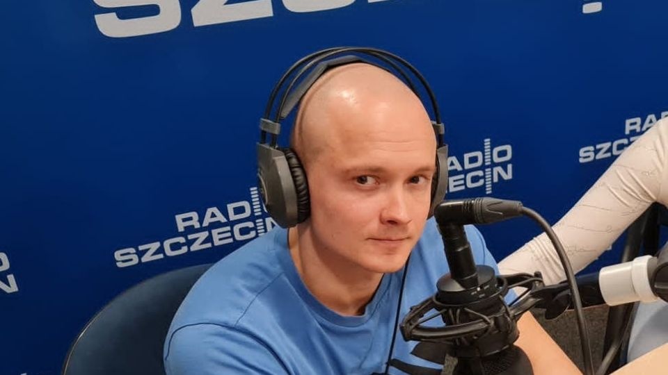 Artem z Ukrainy obecnie mieszka w Szczecinie. Fot. Anna Łukaszek [Radio Szczecin]