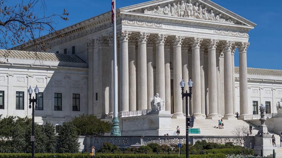 Sąd Najwyższy w USA. Fot. Mark Thomas z Pixabay (domena publiczna)