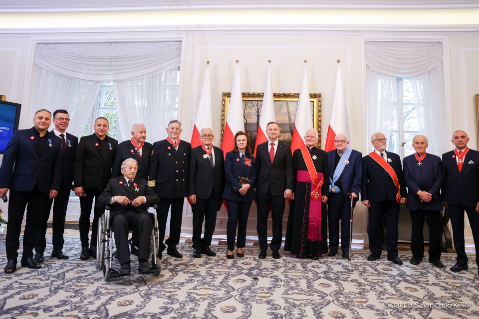 W Narodowe Święto Niepodległości Andrzej Duda wręczył odznaczenia państwowe. Fot. www.prezydent.pl/JakubSzymczuk/KPRP