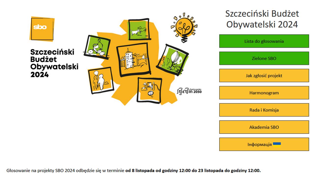 149 projektów znajduje się na liście tegorocznego Szczecińskiego Budżetu Obywatelskiego.