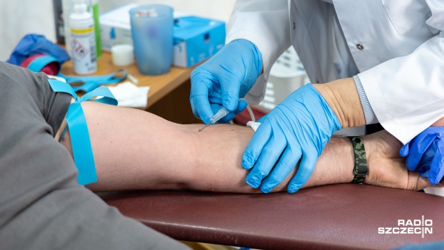 Fot. Robert Stachnik [Radio Szczecin] Dziesiątki litrów krwi w gryfińskiej "Kropelce" [WIDEO, ZDJĘCIA]