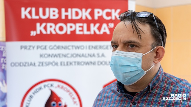 Fot. Robert Stachnik [Radio Szczecin] Dziesiątki litrów krwi w gryfińskiej "Kropelce" [WIDEO, ZDJĘCIA]