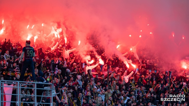 Fot. Robert Stachnik [Radio Szczecin] "Zgoda" Pogoni z Feyenoordem [WIDEO, ZDJĘCIA]
