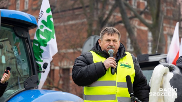 Fot. Robert Stachnik [Radio Szczecin] Padło zapewnienie ministra. Rolnicy: Brawo [WIDEO, ZDJĘCIA]