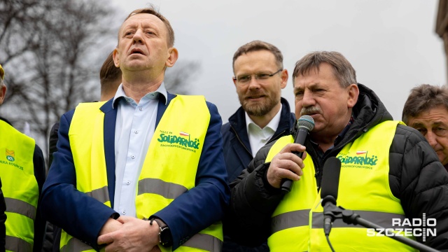 Fot. Robert Stachnik [Radio Szczecin] Padło zapewnienie ministra. Rolnicy: Brawo [WIDEO, ZDJĘCIA]