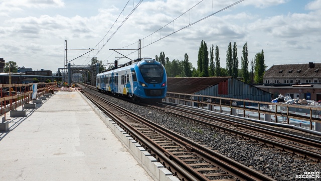 Fot. Maciej Papke [Radio Szczecin] Pierwsze pociągi w ramach SKM mogą pojechać już w marcu przyszłego roku [WIDEO, ZDJĘCIA]