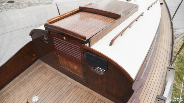 Fot. Kamila Kozioł [Radio Szczecin] Zabytkowy jacht ocalony od zapomnienia [WIDEO, ZDJĘCIA]