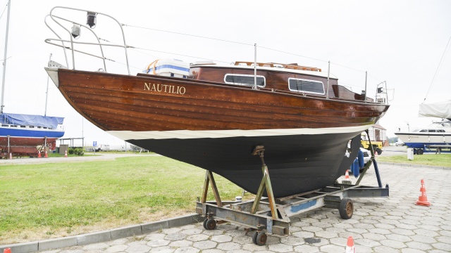 Fot. Kamila Kozioł [Radio Szczecin] Zabytkowy jacht ocalony od zapomnienia [WIDEO, ZDJĘCIA]