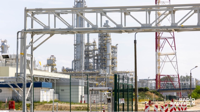 Fot. Robert Stachnik [Radio Szczecin] Polimery Police rozpoczynają produkcję polipropylenu [WIDEO, ZDJĘCIA]