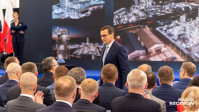 Fot. Robert Stachnik [Radio Szczecin] Polimery Police rozpoczynają produkcję polipropylenu [WIDEO, ZDJĘCIA]