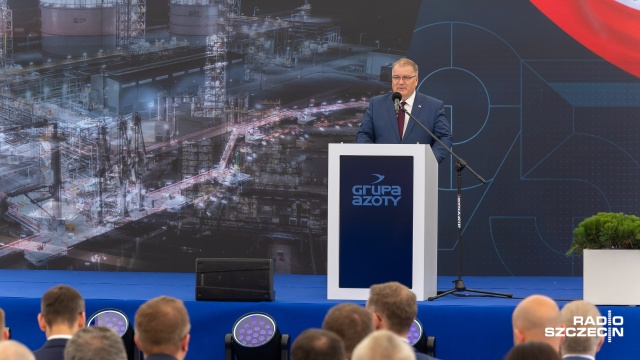 Fot. Robert Stachnik [Radio Szczecin] Polimery Police rozpoczynają produkcję polipropylenu [WIDEO, ZDJĘCIA]