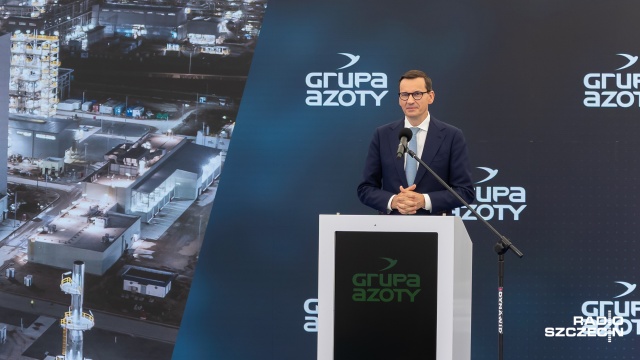 Fot. Robert Stachnik [Radio Szczecin] Polimery Police rozpoczynają produkcję polipropylenu [WIDEO, ZDJĘCIA]