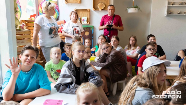 Fot. Robert Stachnik [Radio Szczecin] Na wakacje do Szczecina przyjechały dzieci z dawnych kresów wschodnich [ZDJĘCIA]