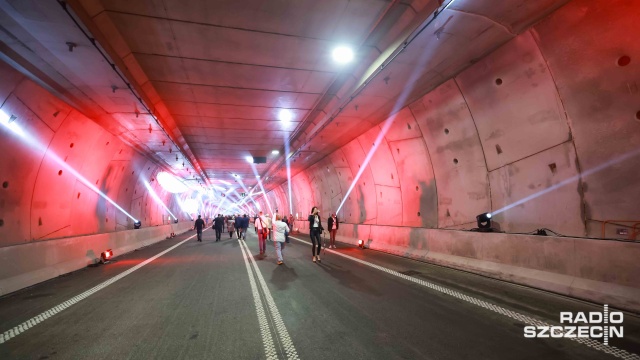 Fot. Robert Stachnik [Radio Szczecin] Tunel w Świnoujściu oficjalnie otwarty! [WIDEO, ZDJĘCIA, AKTUALIZACJA]