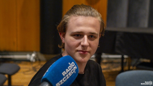 Fot. Wojciech Ochrymiuk [Radio Szczecin] Polska młodzież ze Lwowa w Radiu Szczecin [WIDEO, ZDJĘCIA]