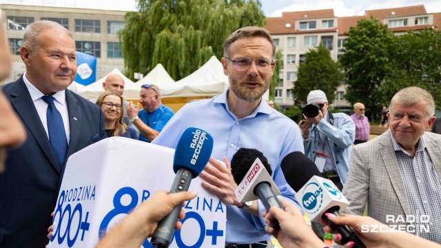 Fot. Robert Stachnik [Radio Szczecin] Piknik 800 Plus. "Zależy nam na polskich dzieciach" [WIDEO, ZDJĘCIA]