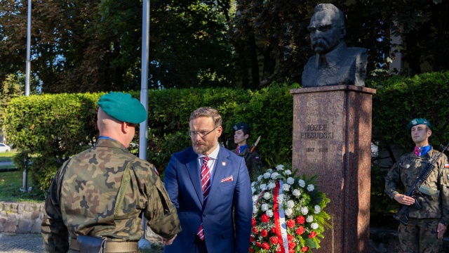 Fot. Robert Stachnik [Radio Szczecin] "Cud nad Wisłą pokazał, że ten polski duch jest potężny" [WIDEO, ZDJĘCIA]