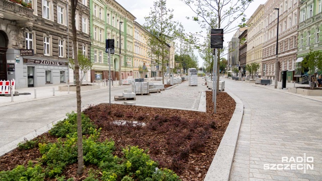 Fot. Robert Stachnik [Radio Szczecin] Mieszkańcy podzieleni ws. nowej alei Wojska Polskiego [WIDEO, ZDJĘCIA]