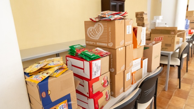 Fot. Robert Stachnik [Radio Szczecin] Szczeciński Caritas pomaga Ukrainie [WIDEO, ZDJĘCIA]