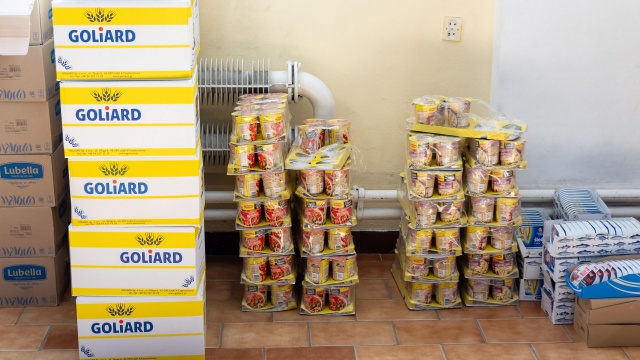 Fot. Robert Stachnik [Radio Szczecin] Szczeciński Caritas pomaga Ukrainie [WIDEO, ZDJĘCIA]