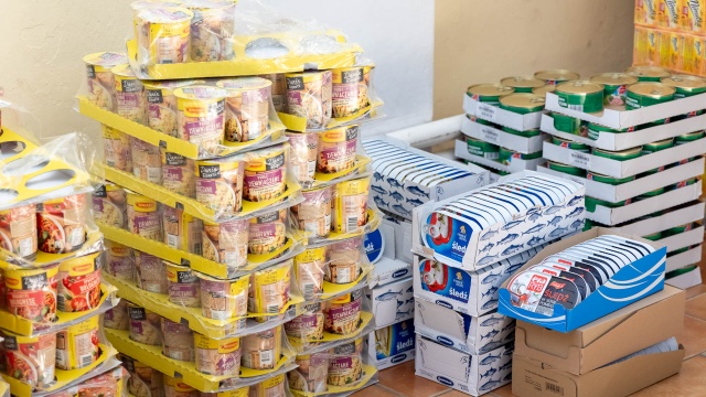 Fot. Robert Stachnik [Radio Szczecin] Szczeciński Caritas pomaga Ukrainie [WIDEO, ZDJĘCIA]