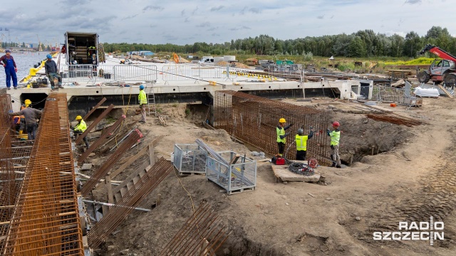 Fot. Robert Stachnik [Radio Szczecin] W Szczecińskim porcie powstanie terminal do przeładunków agro [WIDEO, ZDJĘCIA]