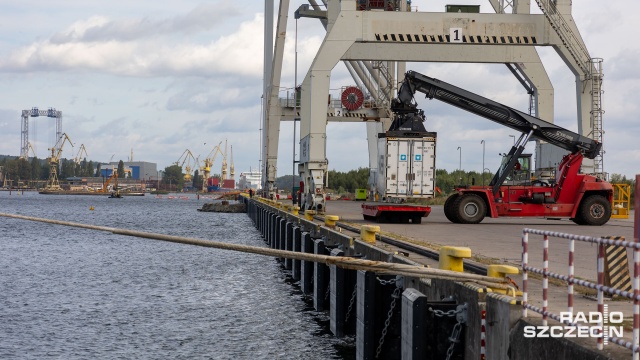 Fot. Robert Stachnik [Radio Szczecin] W Szczecińskim porcie powstanie terminal do przeładunków agro [WIDEO, ZDJĘCIA]
