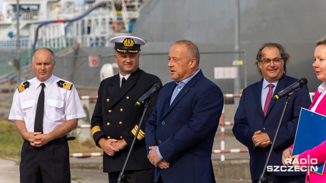 Fot. Robert Stachnik [Radio Szczecin] W Szczecińskim porcie powstanie terminal do przeładunków agro [WIDEO, ZDJĘCIA]