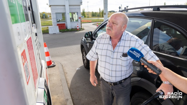 Fot. Robert Stachnik [Radio Szczecin] Ceny paliw spadają. Co na to kierowcy? [ZDJĘCIA]