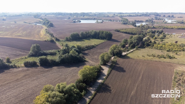 Fot. Robert Stachnik [Radio Szczecin] Będzie ścieżka rowerowa w Kołbaskowie [ZDJĘCIA]