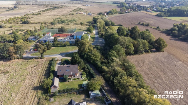 Fot. Robert Stachnik [Radio Szczecin] Będzie ścieżka rowerowa w Kołbaskowie [ZDJĘCIA]
