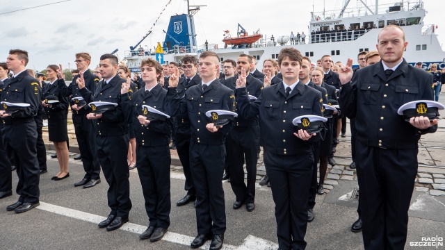 Fot. Maciej Papke [Radio Szczecin] Uroczyste rozpoczęcie roku akademickiego na Politechnice Morskiej [WIDEO, ZDJĘCIA]