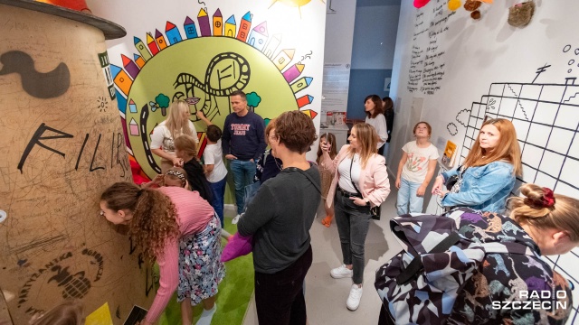 Fot. Robert Stachnik [Radio Szczecin] "Miasto Dzieci". Niezwykła wystawa w 13 Muzach [WIDEO, ZDJĘCIA]