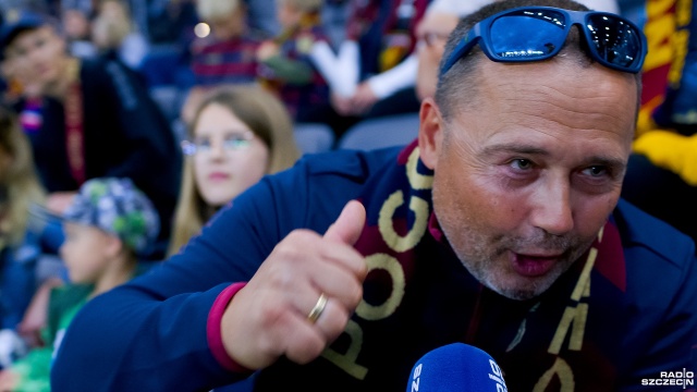 Fot. Wojciech Ochrymiuk [Radio Szczecin] Opowieść o pracy spikera stadionowego [WIDEO, ZDJĘCIA]