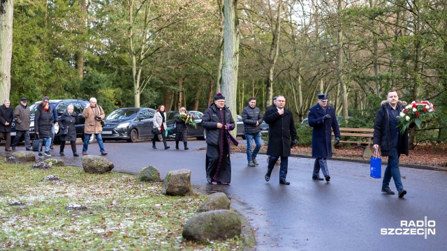 Fot. Robert Stachnik [Radio Szczecin] W Szczecinie upamiętniono bohaterów walki o niepodległość [ZDJĘCIA]