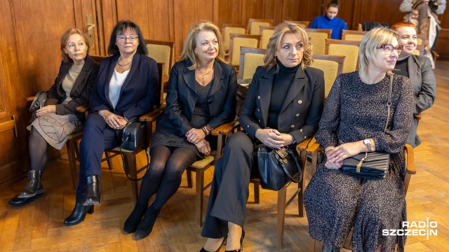 Fot. Robert Stachnik [Radio Szczecin] Uhonorowanie pracowników Sanepidu z zachodniopomorskiego [WIDEO, ZDJĘCIA]