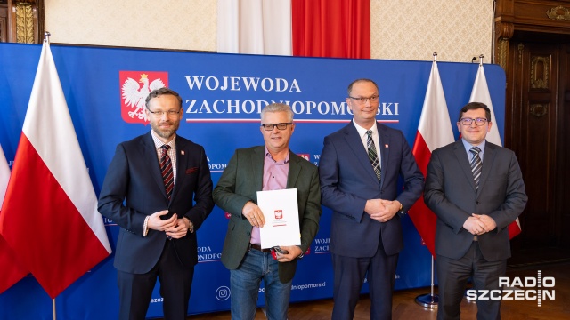 Fot. Robert Stachnik [Radio Szczecin] Dodatkowe pieniądze na budowę dróg w regonie [WIDEO, ZDJĘCIA]