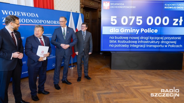Fot. Robert Stachnik [Radio Szczecin] Dodatkowe pieniądze na budowę dróg w regonie [WIDEO, ZDJĘCIA]