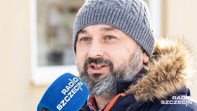 Fot. Robert Stachnik [Radio Szczecin] Rozpoczyna się akcja lodowa na Odrze [ZDJĘCIA]