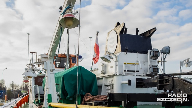 Fot. Robert Stachnik [Radio Szczecin] Rozpoczyna się akcja lodowa na Odrze [ZDJĘCIA]