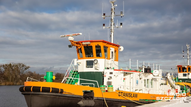 Fot. Robert Stachnik [Radio Szczecin] Rozpoczyna się akcja lodowa na Odrze [ZDJĘCIA]