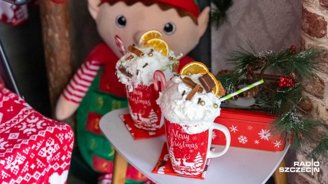 Fot. Robert Stachnik [Radio Szczecin] Na Pogodnie stanął domek św. Mikołaja [WIDEO, ZDJĘCIA]